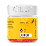 OLLY Hello Happy Gummy Worms, Mood Balance Support, Vitamin D, Saffron, Adult Chewable Supplement, Tropical Zing - 60 Count - Image 4