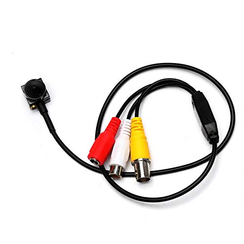 Mini Câmera Pinhole Com Áudio 3.7mm 90 Graus Ahd 2mp