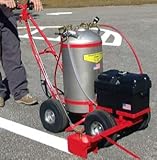 Parking Lot Paint Line Striping Machine Battery/Compressor Model Trueline Striper