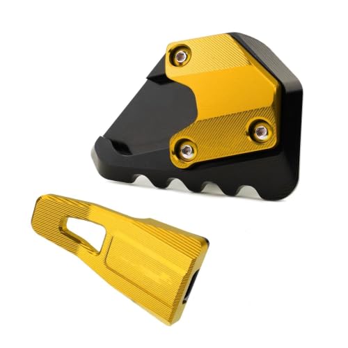 Eviter la chute de votre R1300GS avec cette plaque d'extension béquille moto ADV 2024