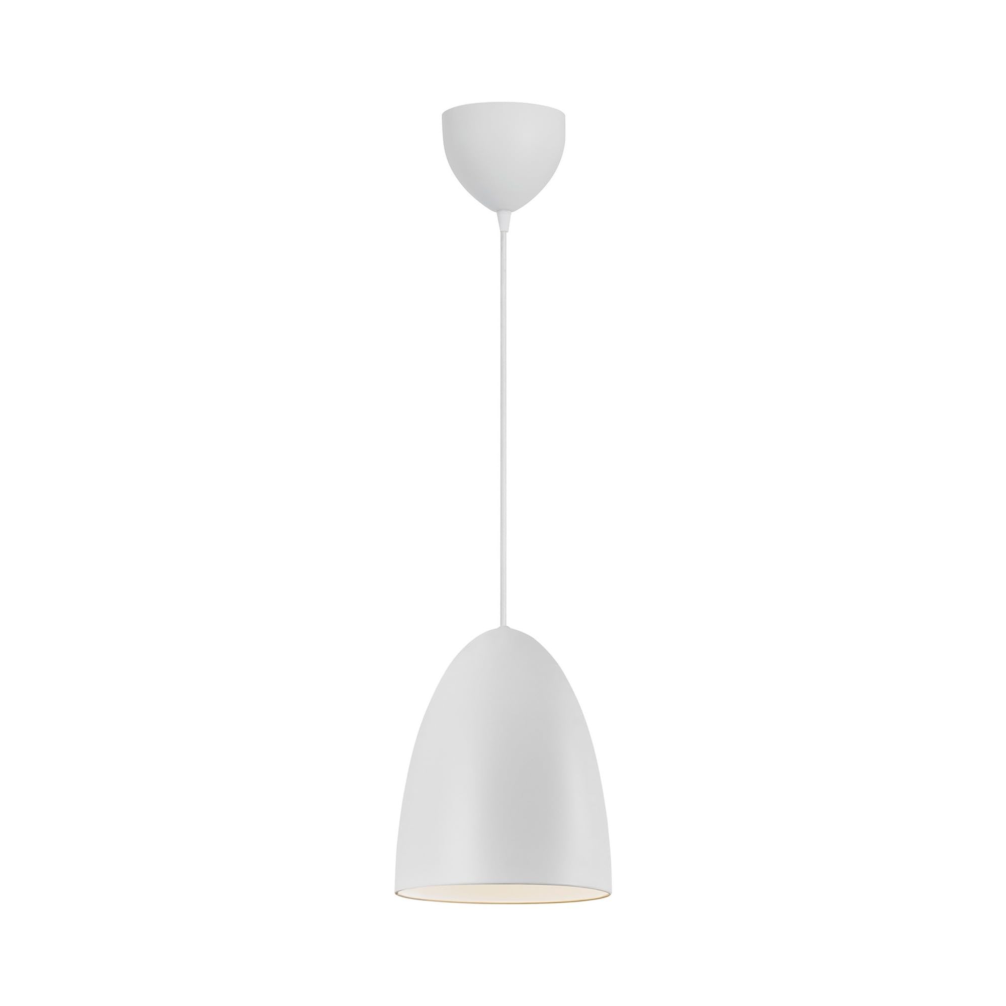 Nordlux Nexus Pendant Light White Telegrey Metal Kitchen E27 Mains 20cm