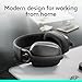 Logitech Zone Vibe 100 Lightweight Wireless Over Ear Headphones with Noise Canceling Microphone, Advanced Multipoint Bluetooth Headset, Works with Teams, Google Meet, Zoom, Mac/PC - Graphite