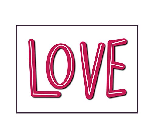 LOVE - 5x7 Pre-Stamped Postcard