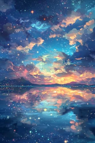 Peinture Diamant Strass T0T953 : anti-stress grand format 60x80cm pour retrouver le calme chez soi