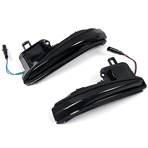 HIGH FLYING Car Accessories Side Mirrors LED Sequential Dynamic Blackout Turn Signal Lights Indicator 2pcs/Pair for Toyota Tacoma 16-23, RAV4 19-25, Highlander 2020-2025 (Blackout) by HIGH FLYING - Image 5