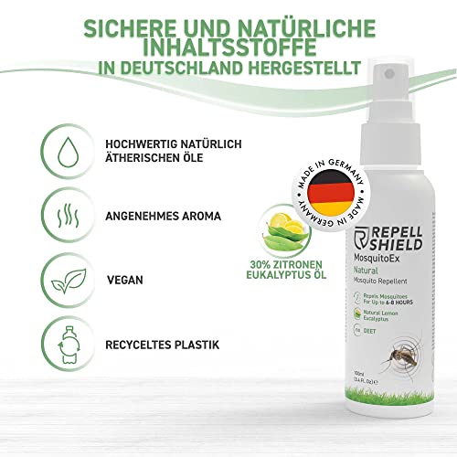 RepellShield veganes Mückenspray für natürlichen Mückenschutz