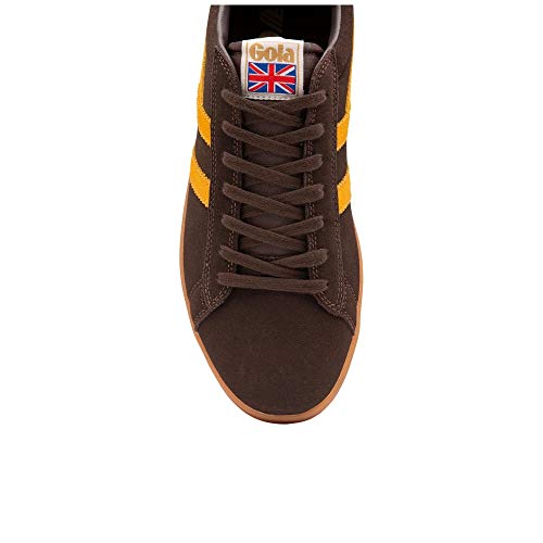 Image of Gola Equipe Suede - Sneakers for Men - Contrasting Wingflash - Heel Return - Durable Cupsole - Low Silhouette