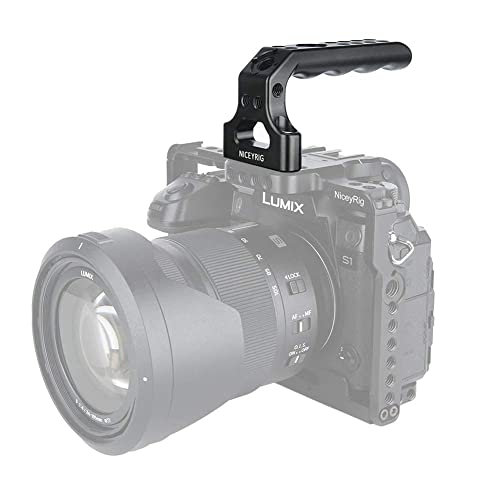 Image of NICEYRIG Low Profile Top Handle Handgrip Applicable for RED DSMC2, DSLR Camera Cage Handle Grip - 383