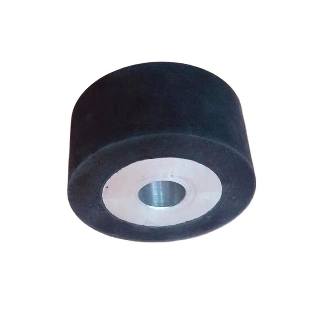 Polishing Machine Aluminum Core Rubber Wheel, 50/86/100/150/200mm Belt Sand Machine Rubber Wheel for Metal Cutting 1pc(50x50x20mm)