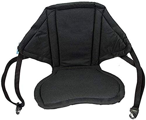 Cojín de Asiento Acolchado para Kayak, Cojín de Asiento Acolchado para Kayak Antideslizante Desmontable,Respaldo Ajustable con cojín para Barco Cover