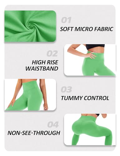 Image of ZOOSIXX High Waisted Leggings for Women Tummy Control Soft Workout Lounge Gym Pants