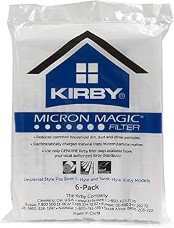 Kirby Allergen Reduction Filters, 204811 (6 pack)(Packaging may vary)