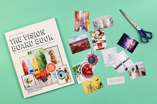 Free Period Press Vision Board Book, 700+ Words & Images in All Categories, for Visualizing Your Life Goals & Dreams, Playful, Stylish Pictures for Collage Making & Scrapbooking (Adult) by Free Period Press - Image 4