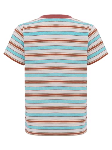 Boys Girls Oversized Striped T-Shirt Short Sleeve Loose Fit Tee Shirt Casual Summer Tops Cotton Athletic Clothes4