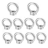 【Weite Verwendung】Ideal zum Aufhängen von Dekorationen, Blumentöpfen, Lampions, Stützen für Pflanzen, Baldachinen, Wäscheleinen u.Einfach, Kabel oder Seile anzubringen, sogar noch für Industrie, für Schiffsbau, Handwerker, Baustellen uvm.