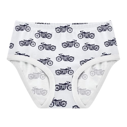 Girls' Underwear Motorcycle Cotton Stretch Comfort Toddler Panties