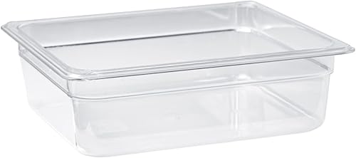 Miniatura 4 de Chef's Supreme - Bandeja de comida de policarbonato de tamaño medio, aprobada por NSF (2.5 pulgadas de profundidad)