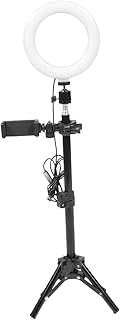 UKCOCO 1 Set Ring Fill Light Stand Ring Light Stand Cell Phone Holder for Tripod Portable Ring Light for Phone Metal Light Stand Live Broadcast Fill Light LED Light Beauty Filling Light