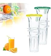 Handheld Lemon Squeezer, Manual Lemon Orange Juicer Squeezer, Screw-Top Lemon Squeezer Manual Jui...