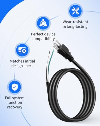 Hammer Drills Power Cord Fit for Bosch Replace 1614461035 1600703035 - 5
