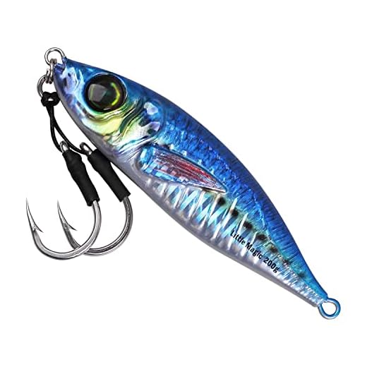 Slow Pitch Jigs Saltwater Fishing Jigging Lures Glow Vertical Metal Jigs with Assist Hooks Butterfly Jigs 3D Printing Offshore Deep Sea Ocean Fishing Pitching Lures for Tuna Kingfish Bluefin