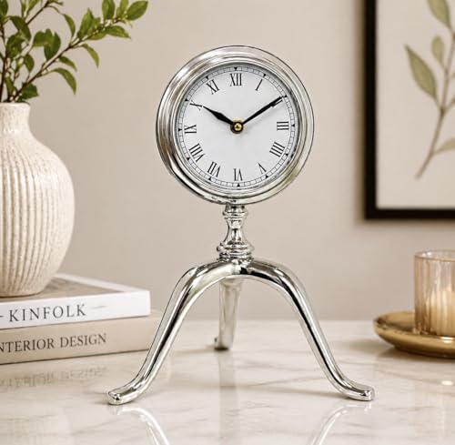 Reloj de mesa náutico THOR INSTRUMENTS analógico vintage 5