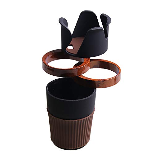 Car Cup Holder Cups Mount Extender Adjustable Drink Clip-On Holder Storage Box Ashtray