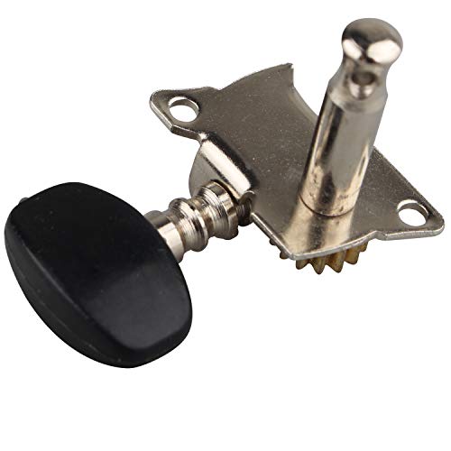 Futheda Lot de 4 chevilles d’accord avec vis pour ukulélé, guitare et basse à quatre cordes, noir - Les Beatles, Paul McCartney, John Lennon, RIngo Starr, George Harrison Futheda Lot de 4 chevilles d’accord avec vis pour ukulélé, guitare et basse à quatre cordes, noir – Image 5