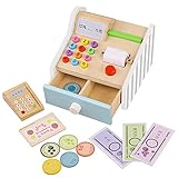 2.❤Fun y características realistas: los niños pueden deslizar tarjetas de crédito o hacer pagos al poner monedas en la ranura correcta.
