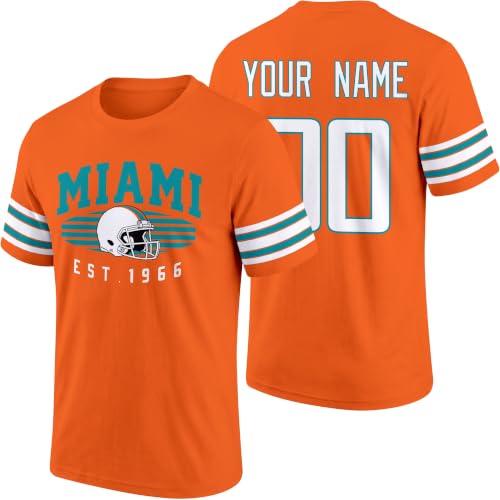 Image of T-Shirt Custom Name and Number Personalized Gifts