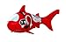 Produktbild Goliath Toys 32529006 - Robo Fish Hai, rot