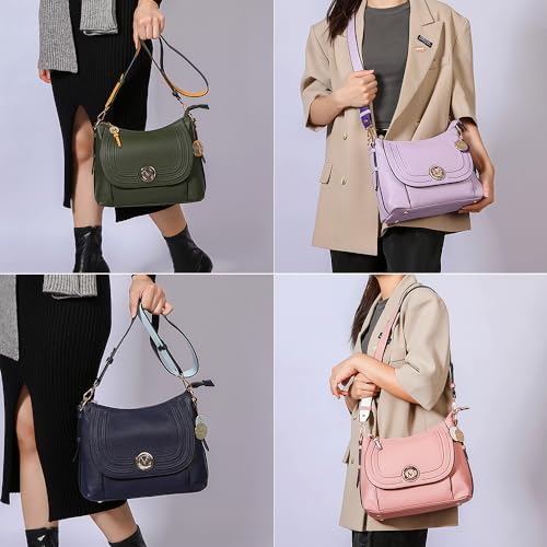 MKF Collection Crossbody Bag for Women, Shoulder Bag Lady Large Messenger Purse By Mia K