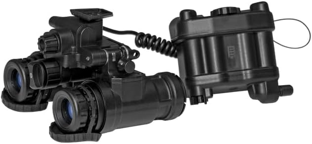 ATN NVGOPS3142W PS31-2 Dual Tube Night Vision Goggle/Binocular BNVD 40 FOV, Gen2+, 60-64lp/mm - P45 White Phosphor