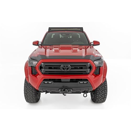 Rough Country Hood Protector for Toyota Tacoma (2024-2026) – High-Density Thermoplastic, No-Drill 3M Install, Flat Black - image 5