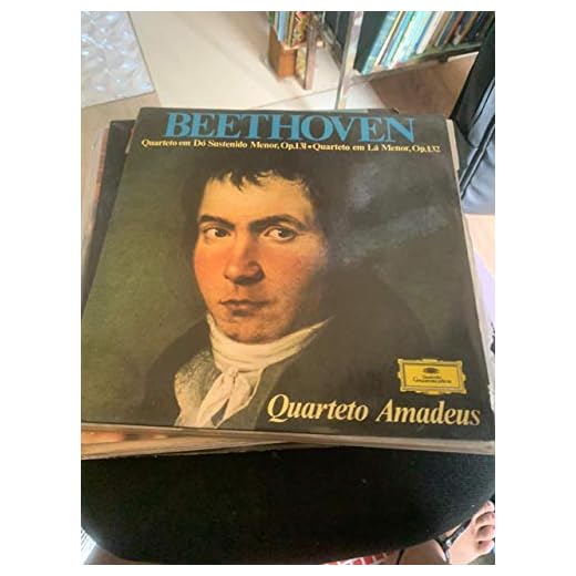 Beethove quarteto em do sustenido menor op 131 quarteto em la menor op 132 [disco de vinil]