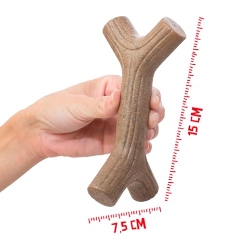 Germanhart Brinquedo Mordedor para Cães, Feito de Fibra de Coco, Resistente, Alivia a Ansiedade, 1 U