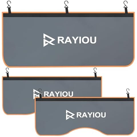 RAYIOU 3-Piece Magnetic Fender Cover Cover