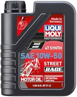 Liqui Moly 1502 Racing Synth 4T Engine Oil 10W-50 (Compatible With Scooter)