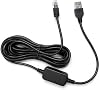 Cable de Alimentación para Detector de Radar USB a RJ11 para Uniden, Cable Largo de 12.1FT | Cable de Repuesto 5V a 12V Compatible con Detectores Uniden R8W, R8, R7, R4, R4w, R3, DFR9, DFR8, DFR7, Cable USB-A a RJ11 2