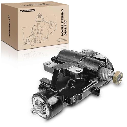 A-Premium Complete Power Steering Gear Box Gearbox Assembly Compatible with Dodge D100 D150 D200 D300 W100 W150 W200 Ramcharger & Plymouth Trailduster, 3.7L 3.9L 5.2L 5.9L 3.7L 4.0L, Replace# 4117497