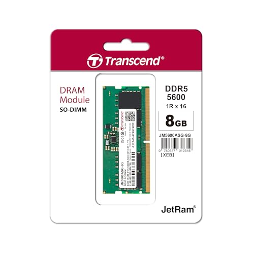 Ram DDR5 5600MHz JetRam Transcend 8GB pour un multitâche fluide - 2