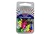 Angler's World of Jigs - Round Freshwater Fishing Jig Heads - Bright Assorted Colors - Two Tone Glow (1/8 oz Assorted Colors, 25 Pack)