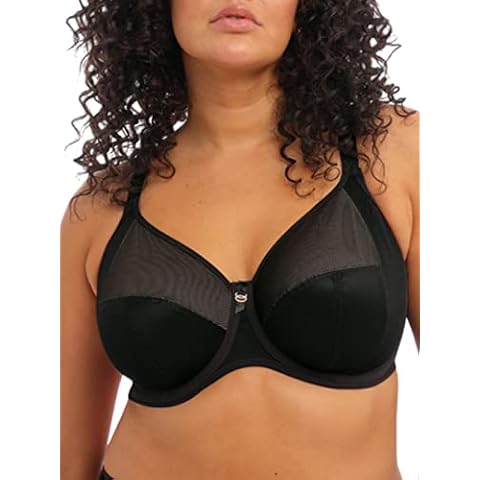 Elomi Kintai Underwired Full Cup Bra (40G, Black) Cover