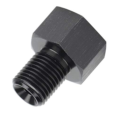 Dweekiy Flare-adapter 1/8 inch NPT bus op M10x1.0 adapter voor oliedrukmeter, mannelijk, zwart - Image 8