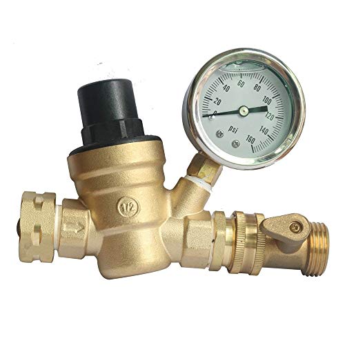 2 Pack Garden Hose Brass Shut Off Valve, 3/4'' Thread Heavy Duty Water Hose Connector Shutoff Ball Valve Faucet Hose Adapter - Thumbnail 6
