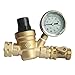2 Pack Garden Hose Brass Shut Off Valve, 3/4'' Thread Heavy Duty Water Hose Connector Shutoff Ball Valve Faucet Hose Adapter