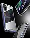 Schnail Saviour Compatible with Samsung Galaxy S20+Plus 5G Clear Case with Metal Frame (2020) (Iridescent)