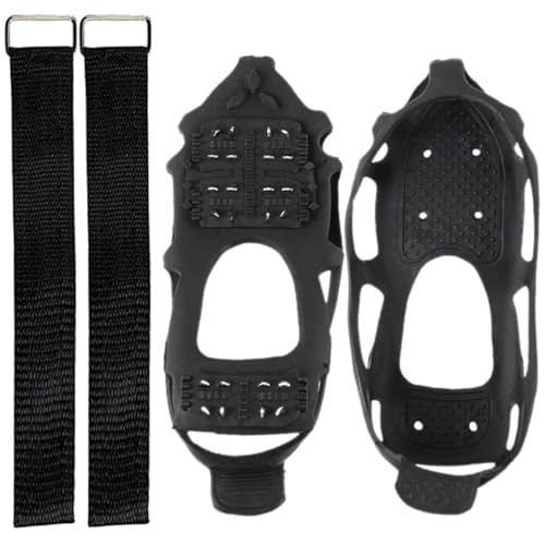 Crampones para zapatos YARNOW de 24 puntas: evita caídas y camina seguro sobre hielo y nieve