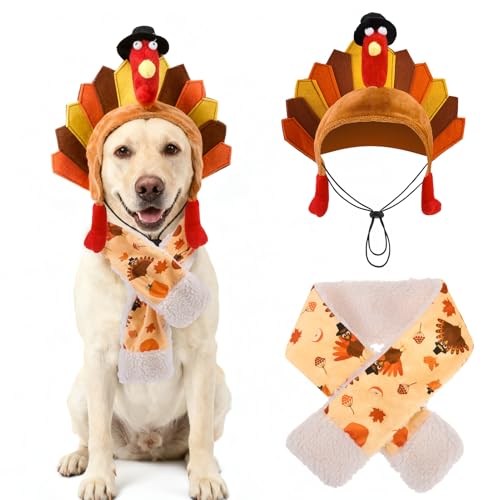 SCENEREAL Dog Thanksgiving Outfit