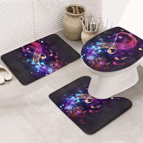 Tapis de bain microfibre doux pour sortie de douche colorée